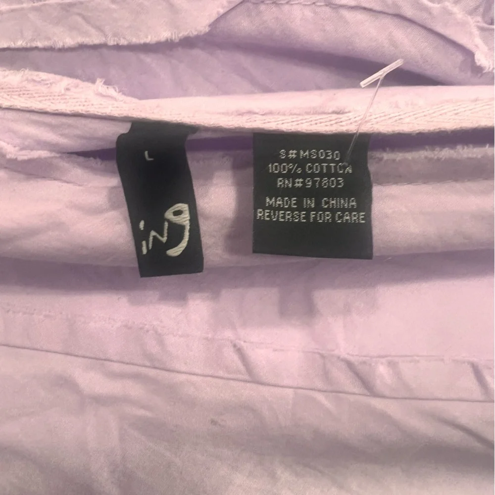 Lavender tiered A line skirt size L‎